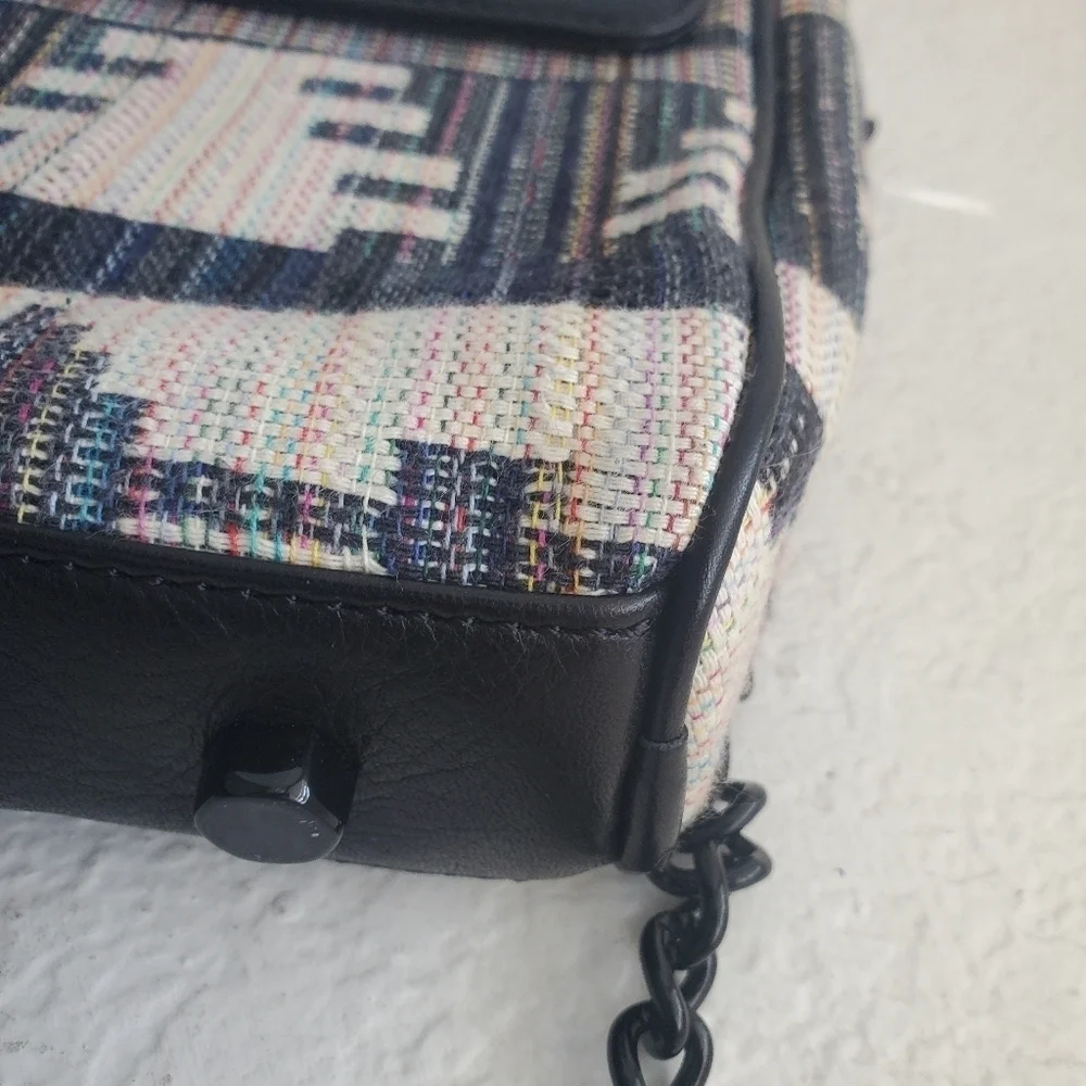 Rebecca Minkoff MAC Southwestern Woven Tweed Aztec Western Boho Bag